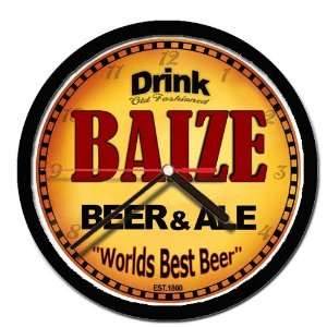  BAIZE beer and ale wall clock 