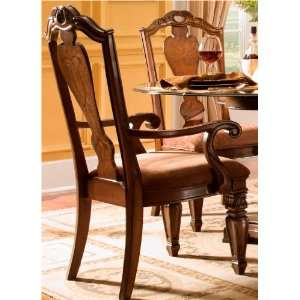   Wood Back Arm Chair (Set of 2)   Fairmont Design