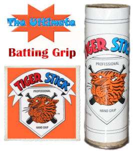 Tiger Stick Professional Baseball Bat Pine Tar Grip  