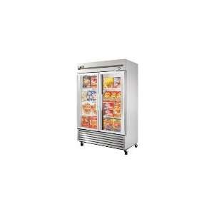 TRUE Refrigeration T 49FG   2 Section Reach In Freezer w/ Glass Doors 