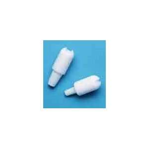 PTFE flow through tubing weights, set of two.  Industrial 