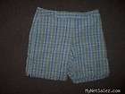 Womens Mountain Lake Blue Plaid Shor