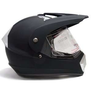 Flat Matte Motocross Dirt Bike MX ATV UTV Dual Sport Hybrid Helmet DOT 
