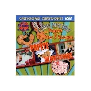  COMIC MISCHIEF POPEYE/3 STOOGES(DVD MV) Electronics