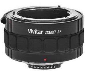   & NOBLE  Vivitar 2x 7 Elements Teleconverter (Nikon) by VIVITAR
