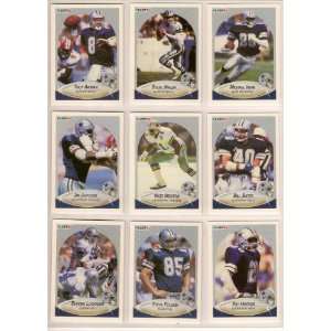  Dallas Cowboys 1990 Fleer Football Team Set (Troy Aikman 