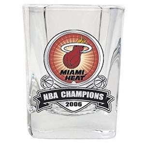 Miami Heat 2006 NBA Champions Shot Glass  Sports 