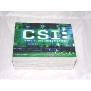  CSI Season 1 Trading Card Base Set Toys & Games