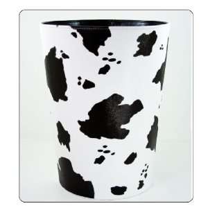  Wastebaskets Animal Print   Black and White