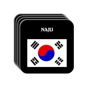  South Korea   NAJU Set of 4 Mini Mousepad Coasters 