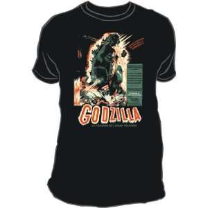  T Shirt   Godzilla   Vintage Poster