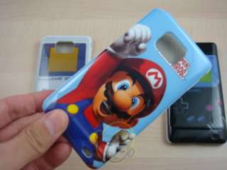 Super Mario and Game Boy Hard case cover For Samsung I9100 Galaxy S2 