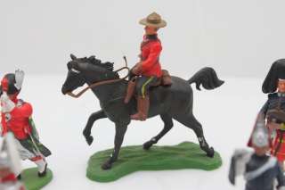 Vintage BRITAINS TOY SOLDIERS Lot Plastic Figure Group Cavalry 