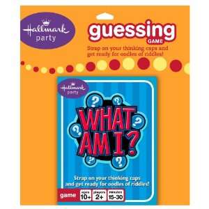  Lets Party By Hallmark What Am I? Card Game Everything 