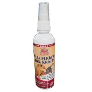  Flea Flicker Tick Kicker Natural Pet Flea Spray 8 oz 