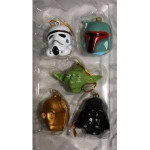   Helmet Bust Set Darth Vader Boba Fett C 3PO Stormtrooper Yoda Home