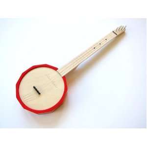  Childrens Ukulele Banjo   Red Musical Instruments