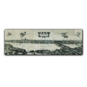   View of London, from Bankside   Double sided Bookmark