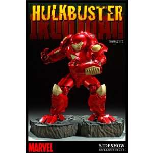    Sideshow Marvel Hulkbuster Iron Man Comiquette Statue Toys & Games