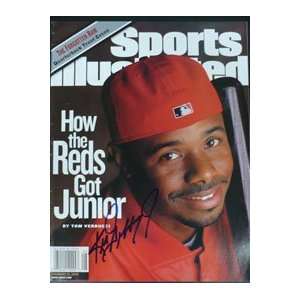 Ken Jr. Griffey Autographed Magazine   Autographed MLB Magazines and 