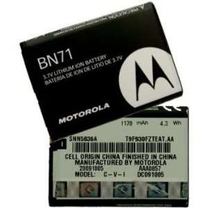  Motorola Barrage V860 OEM Li Ion Cell Phone Battery (1170 