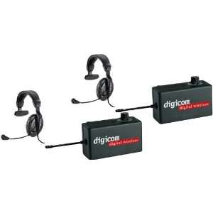 Eartec STX2000 Digicom Wireless System Full Duplex 2 Digicom Radio 