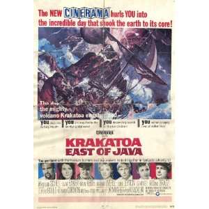 Krakatoa East of Java (1969) 27 x 40 Movie Poster Style A  