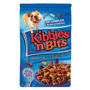 DEL MONTE FOODS 4 Lb Original Kibbles N Bits Dog Food 
