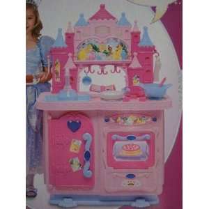  Disney Princess Deluxe Talking Kitchen with 17 Accessories 