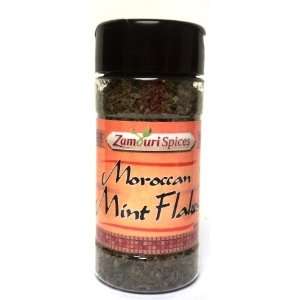Moroccan Mint Flakes 0.6oz by Zamouri Spices  Grocery 