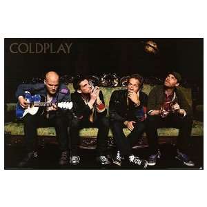  Coldplay Music Poster, 36 x 24