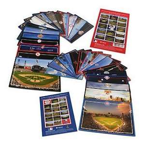  MLB 30 Stadiums Post Card Pack
