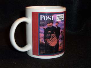 Norman Rockwell Saturday Evening Post cover coffee cup #6  