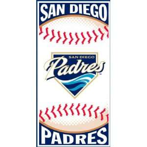 San Diego Padres Centerfield 30x60 Beach Towel  Sports 