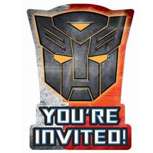  Transformers 3   Invitations 