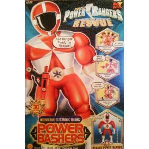   Power Rangers Lightspeed Rescue Power Bashers Red Ranger Toys & Games