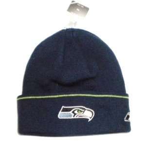  Seattle Seahawks Reebok Winter Knit Cap (Cuffed) Sports 