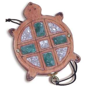  Magic Unique Gemstone and Wooden Amulet Money Talisman 