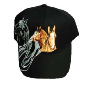  Men & Womens Horse Design Baseball Hat Case Pack 24 