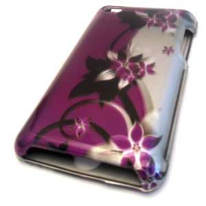  Apple Ipod Touch 4 4th Gen Purple Silver Lotus Flower 