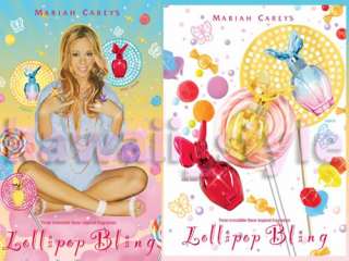 Mariah Carey LOLLIPOP BLING Rollerball HONEY + RingPops  