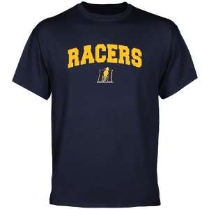 NCAA Murray State Racers Navy Blue Logo Arch T shirt  