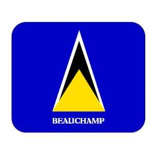  St. Lucia, Beauchamp Mouse Pad 