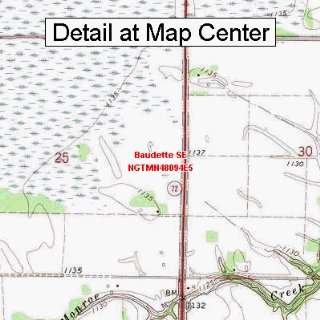   Map   Baudette SE, Minnesota (Folded/Waterproof)