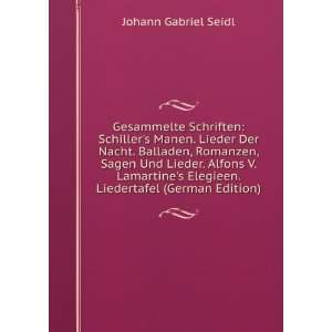   Elegieen. Liedertafel (German Edition) Johann Gabriel Seidl Books