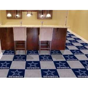  Dallas Cowboys 20 Pack Of 18in Area/Sports/Game Room Carpet 