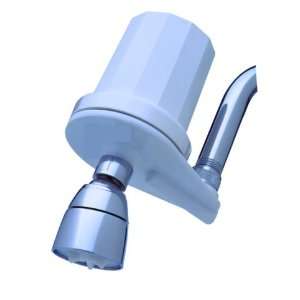  Shower Filter, White, w/ Replaceable Cartridge