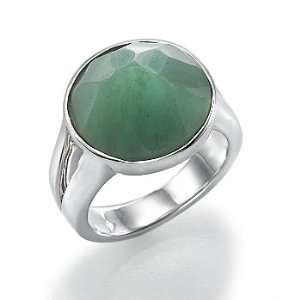 Silver and Aventurine Ring Jewelry