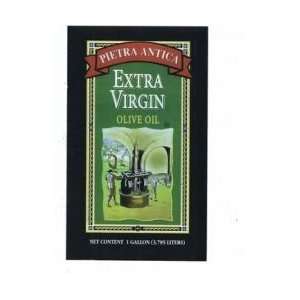 Pietra Antica Extra Virgin Olive Oil, 1 Gallon Tins (Pack of 4)