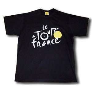 shirt black logo Tour de France 